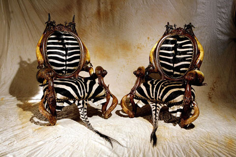 Кресла зебры