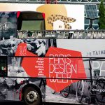 Фирменный автобус Paris Design Week