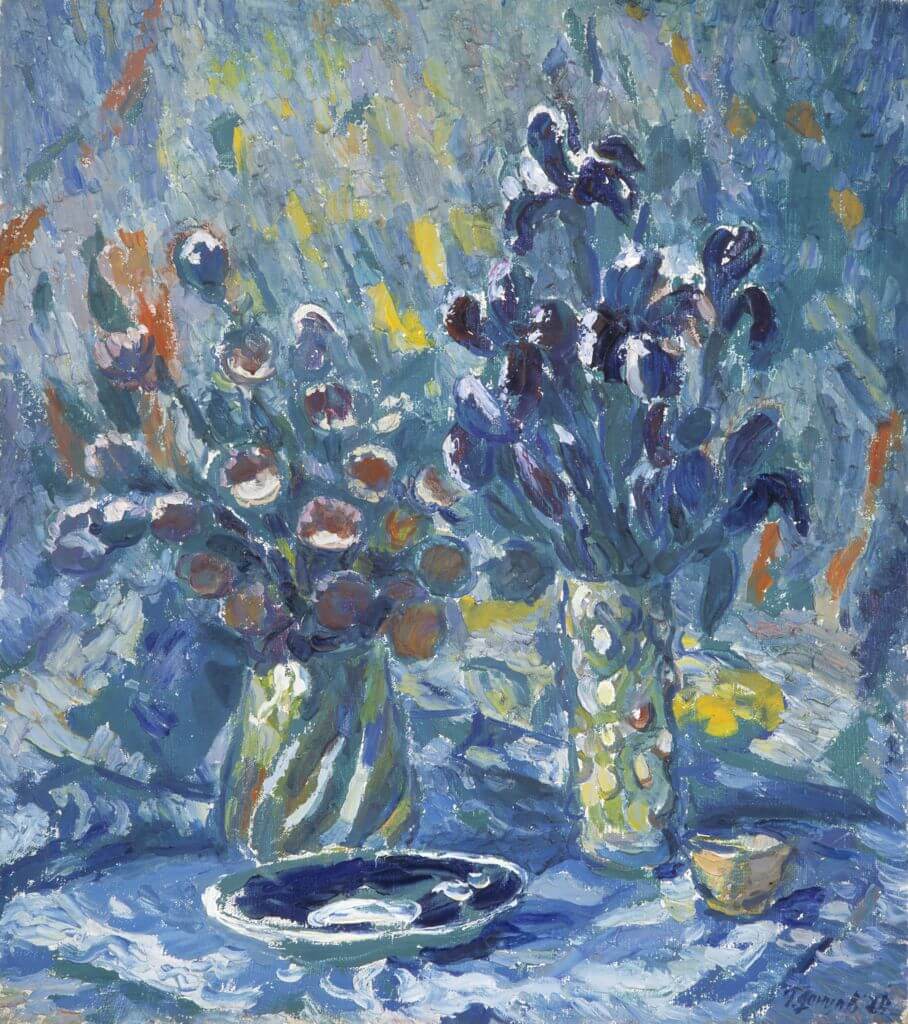 Г. Е. Донцов «Синие цветы»